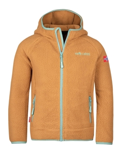 Флисовая куртка Mandal, желтый Trollkids