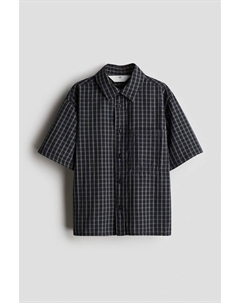 Рубашка из хлопка с короткими рукавами, мультиколор H&m