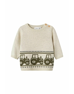 Свитер NBMBIRANE, слоновая кость Name it