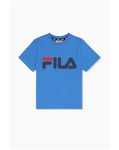 Футболка с классическим логотипом Baia mare, синий Fila