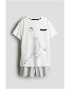 Пижама из хлопкового джерси, мультиколор H&m