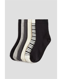 5 упаковок носков, мультиколор H&m