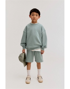 Костюм-Двойка с толстовкой и шортами, бирюзовый H&m