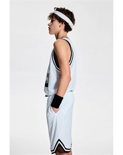 Баскетбольные шорты с драймоувом, белый H&m