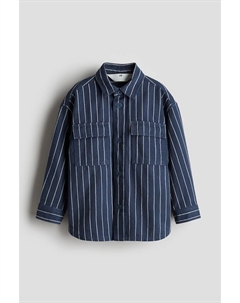 Рубашка свободного кроя из хлопка, мультиколор H&m