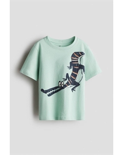 Футболка с принтом, мультиколор H&m