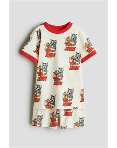 Пижама с принтом, мультиколор H&m