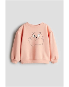 Хлопковая толстовка с принтом, мультиколор H&m