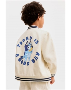 Куртка бейсбольная из твила с принтом, мультиколор H&m