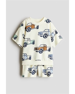 Комплект из 2-х свитшотов с принтом, мультиколор H&m