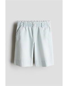 Джинсовые шорты с поясом-«бумажником», голубой H&m