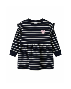 Повседневное платье NMFTORINA DRESS, темно-синий Name it