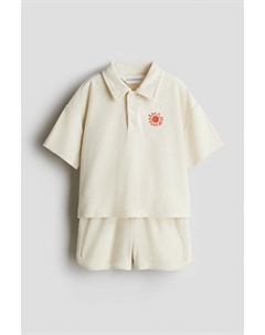 Костюм из двух частей махровой ткани, мультиколор H&m