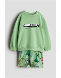 Комплект из 2-х свитшотов с принтом, мультиколор H&m