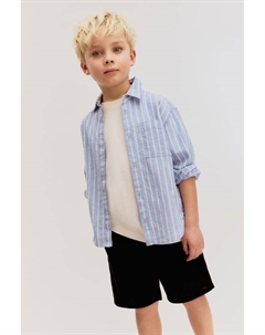 Шорты из льняной смеси, черный H&m