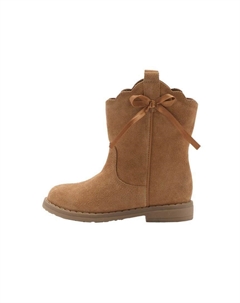 Ковбойские/байкерские ботинки по щиколотку, коричневый Mango kids