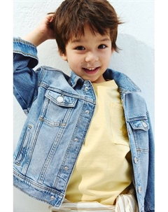 Джинсовая куртка свободного кроя, синий H&m