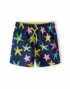 Пляжные шорты PRINT BOARD, темно-синий Minoti