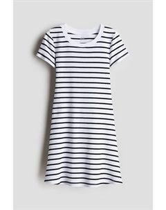 Платье из джерси с короткими рукавами, мультиколор H&m