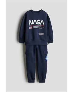 Комплект из 2-х предметов: свитшот, мультиколор H&m