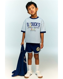 Комплект из 2 предметов: футболка и шорты, мультиколор H&m