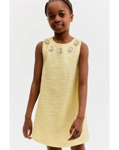 Платье букле, желтый H&m