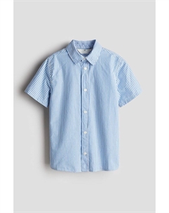 Рубашка из хлопка с короткими рукавами, мультиколор H&m