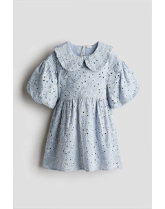 Хлопковое платье с английской вышивкой, мультиколор H&m