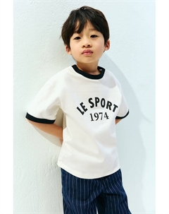 Футболка из хлопчатобумажного трикотажа, мультиколор H&m