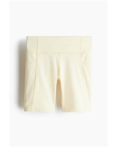 Спортивные велосипедные шорты с технологией DryMove, желтый H&m