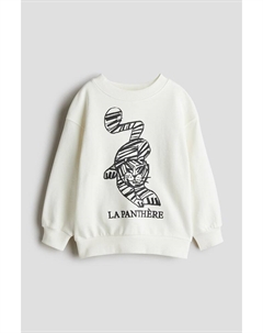 Толстовка с принтом и круглым вырезом, мультиколор H&m