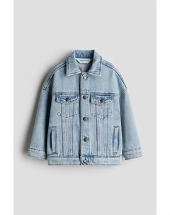 Джинсовая куртка оверсайз, синий H&m