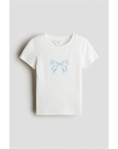 Хлопковая рубашка с рисунком, мультиколор H&m