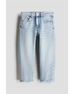 Джинсы с широкими штанинами свободного кроя, синий H&m