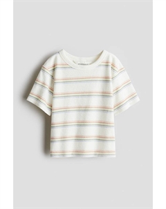 Футболка из махровой хлопчатобумажной ткани, мультиколор H&m