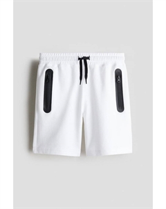 Шорты из джерси, белый H&m