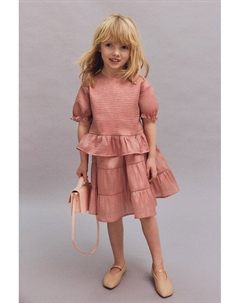 Многоярусная юбка, розовый H&m