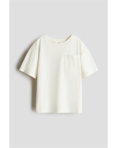 Футболка из хлопка пима, бежевый H&m