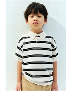 Рубашка-Поло из хлопчатобумажного трикотажа, мультиколор H&m