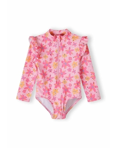 Купальный костюм LONG SLEEVE, фуксия Minoti