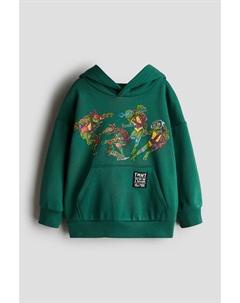 Толстовка с капюшоном и принтом, мультиколор H&m