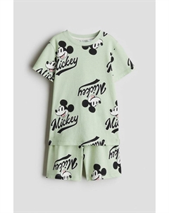 Пижама с принтом, мультиколор H&m