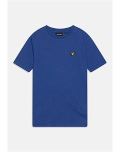 Базовая футболка PLAIN, синий Lyle & scott