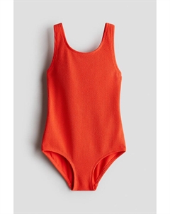 Купальник со структурой, красный H&m