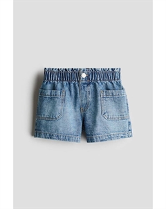 Свободные джинсовые шорты, синий H&m