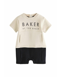 Комбинезон REGULAR FIT - SHORT SLEEVE ROMPER, бежевый Baker by ted baker