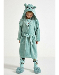 Халат, светло-зеленый Lindex