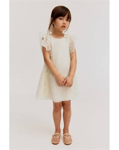 Платье с воланами, белый H&m