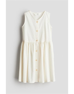 Платье из хлопка, белый H&m