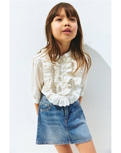 Джинсовая юбка, синий H&m